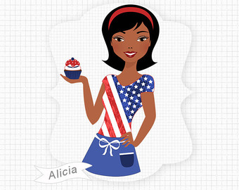 American Girl Clip Art 