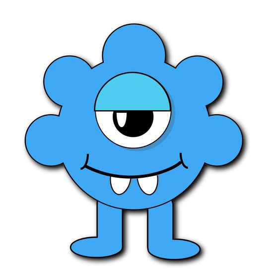 monster clipart for kids 