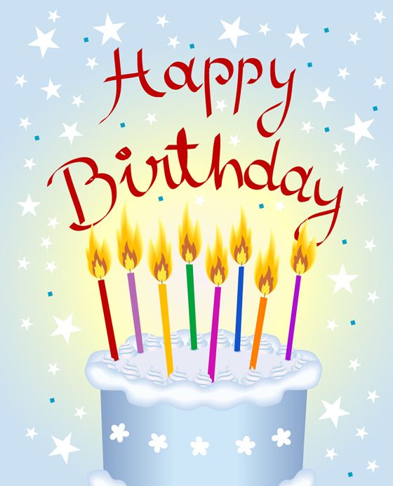 God Birthday Cliparts