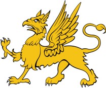 Rampant Dragon Cliparts