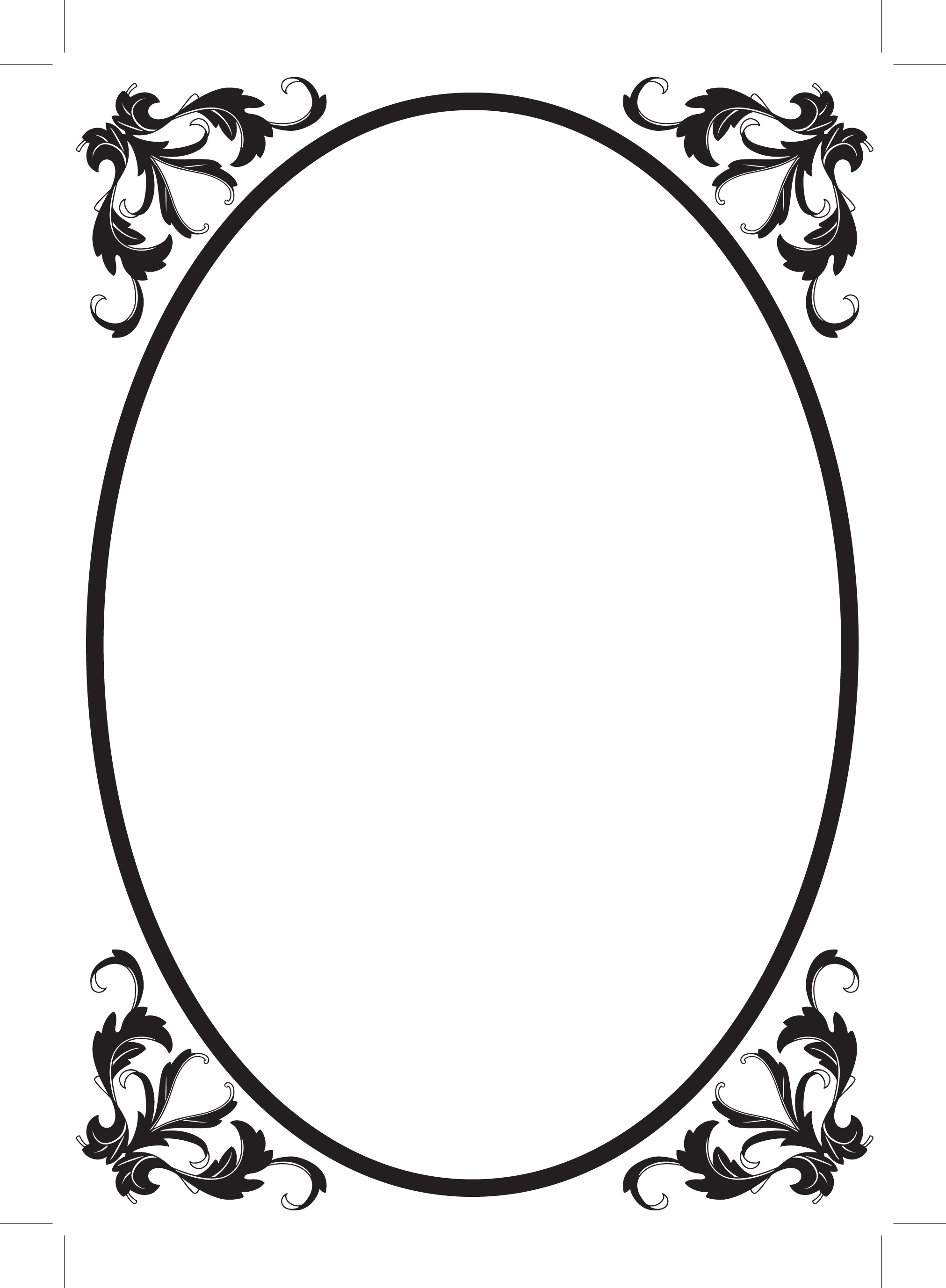 Oval Clipart 