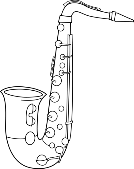 Saxophone cliparts 
