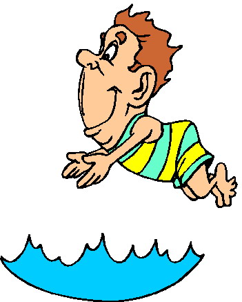 Swimming Together Cliparts