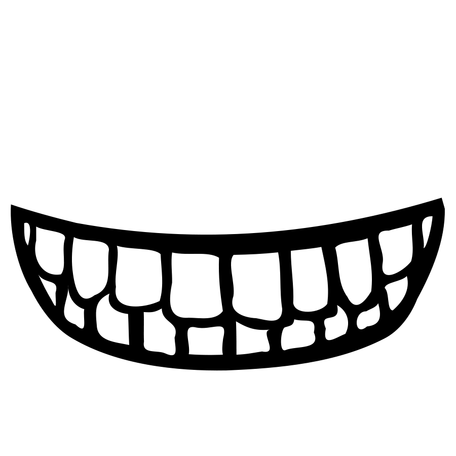 Smile With Teeth Clipart 