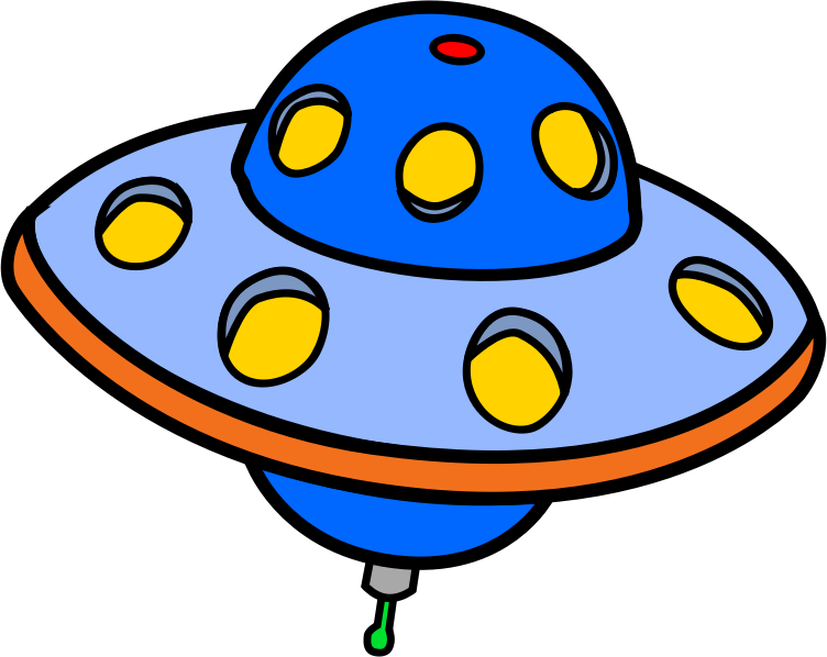 Free to Use  Public Domain Flying Saucer Clip Art 