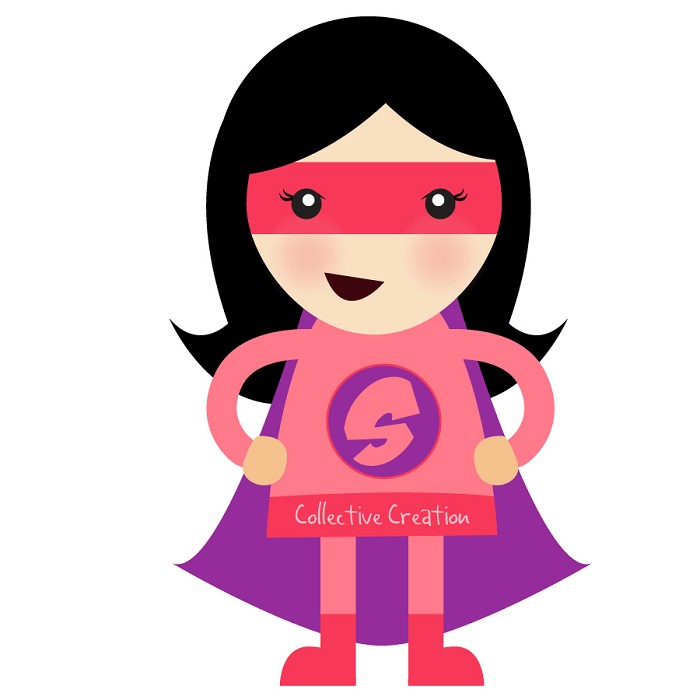Super Girl Clip Art 