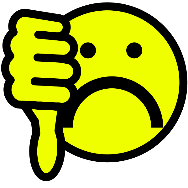 Thumbs Down Cliparts