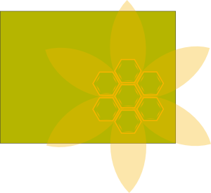 Yellow Hexagon Cliparts