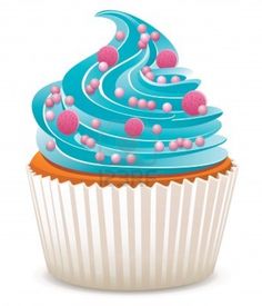 Cupcake Outline Clip Art