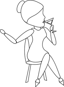 Classy Women Cliparts