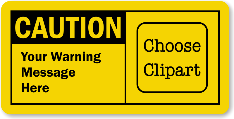 Caution Chemicals Cliparts