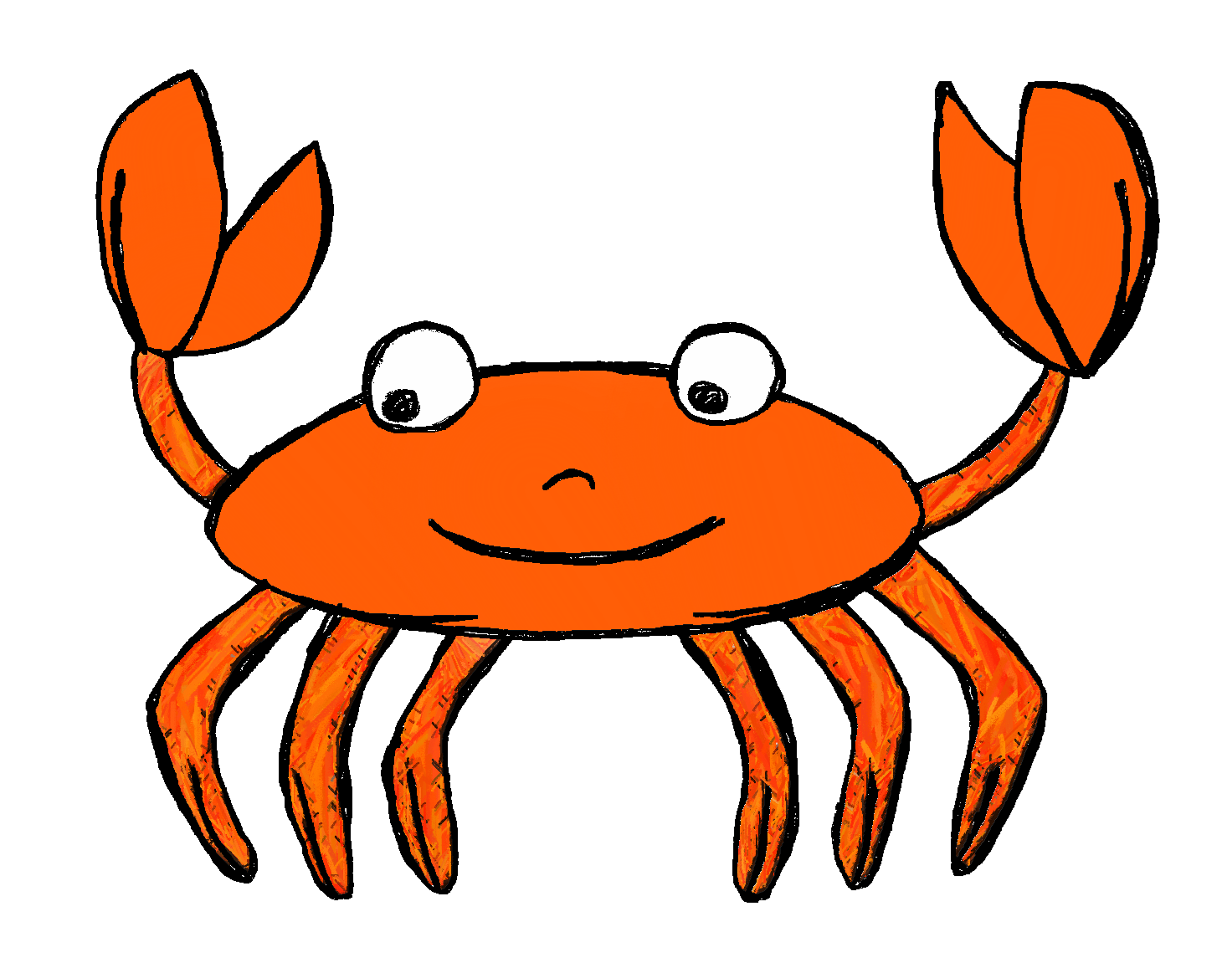Crab Clip Art Cartoon 
