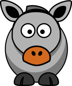 Donkey Clip Art at Clker 