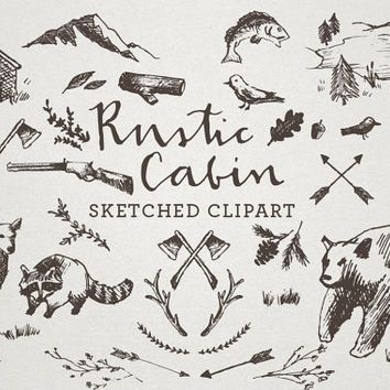 Rustic Cabin Clipart 