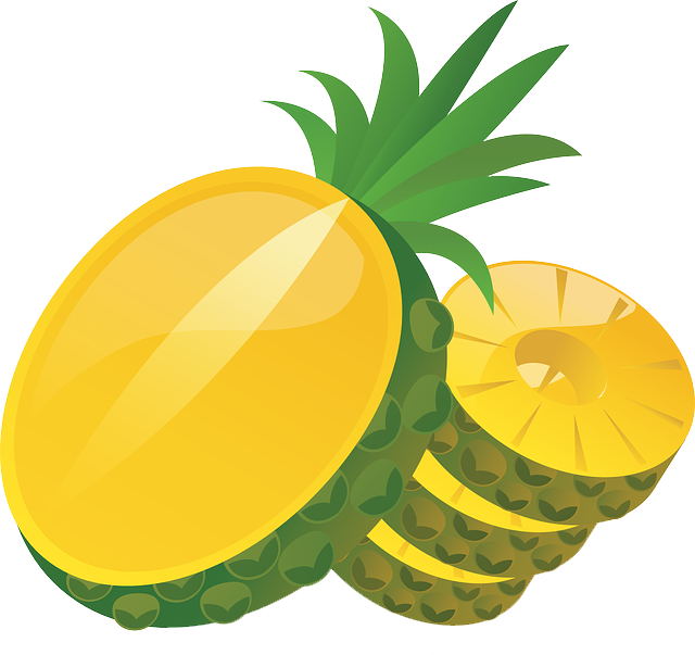 Free to Use &, Public Domain Pineapple Clip Art 