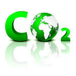 Co2 Pollution IN 3d stock vector 