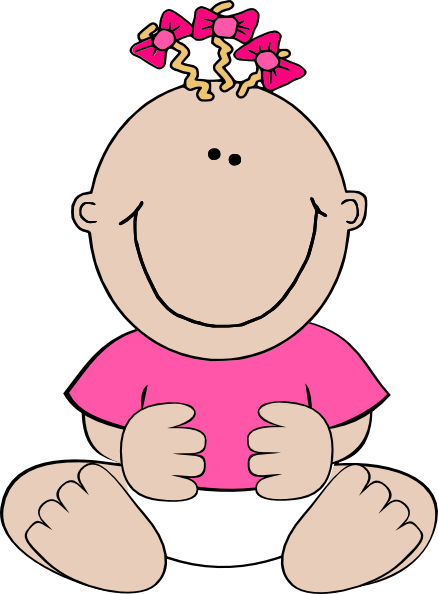Pink Girl Cliparts