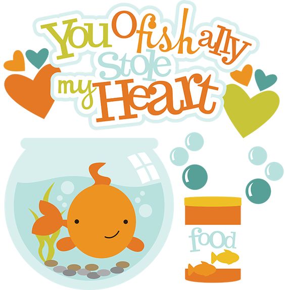 Heart Fish Cliparts