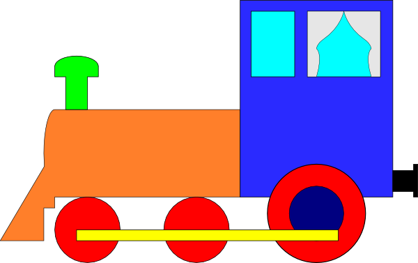 Simple train clip art dromgdi top