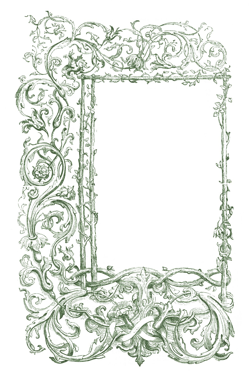 Italian Scroll Cliparts