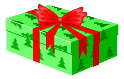 Holiday Box Cliparts