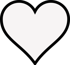 Heart Outline Free Clipart 
