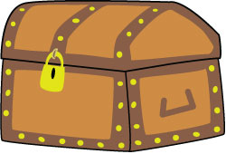 Treasure Chest Cliparts