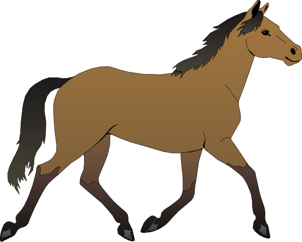 Clipart Horse Carriage Driving 
