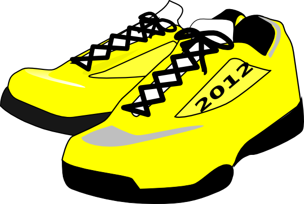 Yellow Shoes Clipart