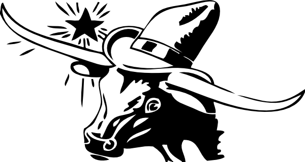 Black Steer Cliparts