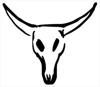 Steer Head Clip Art 