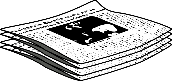 clipart newspaper editorial articles