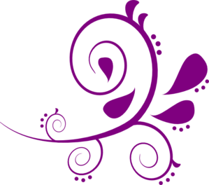 Purple Lace Cliparts