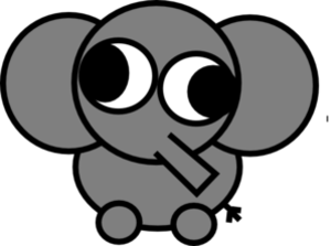 Cool Elephant Cliparts