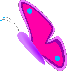 Cute Butterfly Cliparts