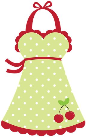 Cute Clipart Kitchen Apron Cozinha 