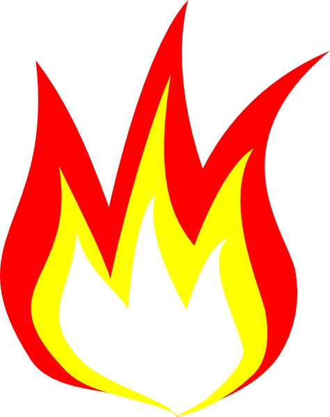 Racing Flames Cliparts