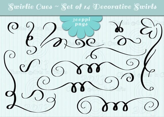Curly Cue Clipart 