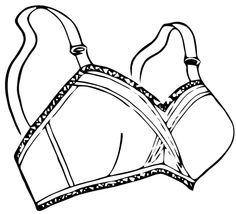 Womans Bra Cliparts
