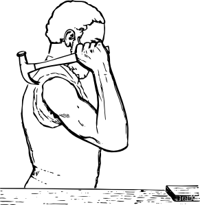 Colouring Pictures Of The Human Shoulder Part Clip Art 