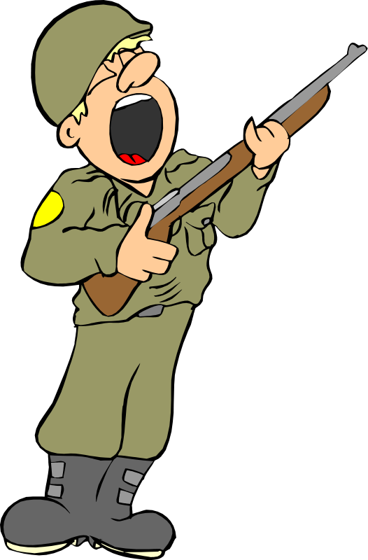 Soldier Clip Art Image 
