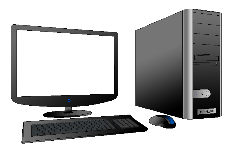 Free to Use  Public Domain Desktop Computer Clip Art 
