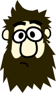 Bearded Man Cartoon Clip Art at Clker 