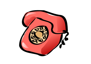Telephone cliparts 