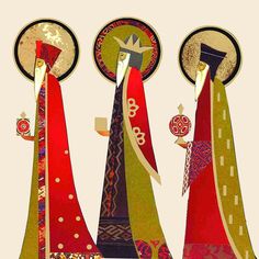 Three Wise Men Christmas Greeting Card … 
