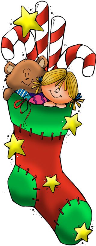 Colorful Christmas Cliparts