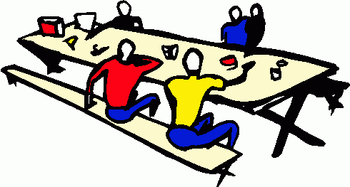 Camping Table Cliparts