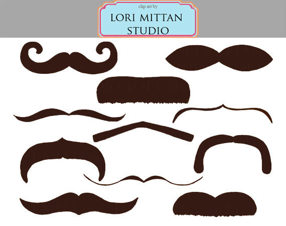 Minion Mustache Cliparts