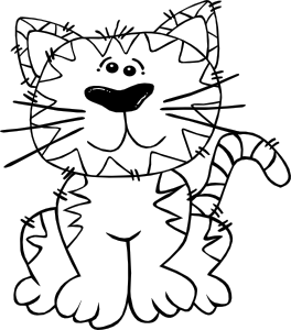 Cat Outline Cliparts