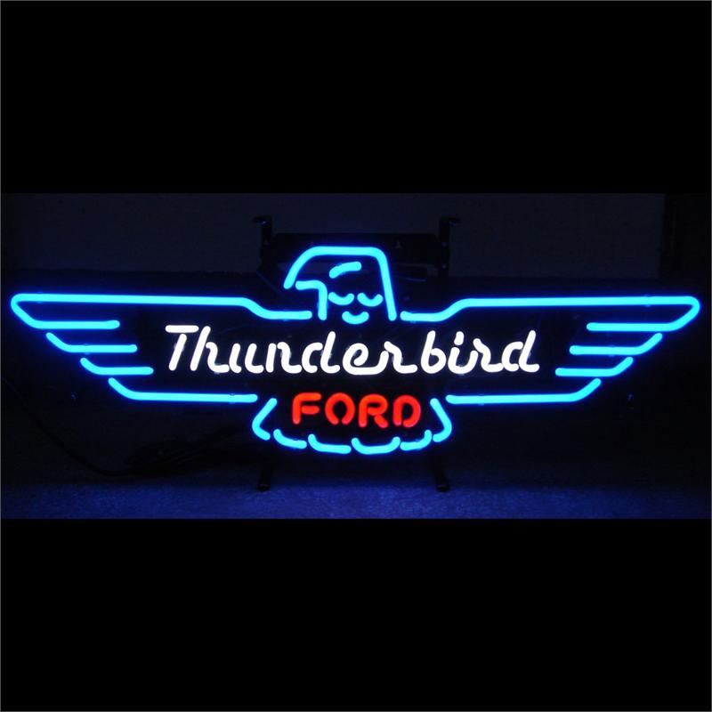 Neon Sign Ford Thunderbird 